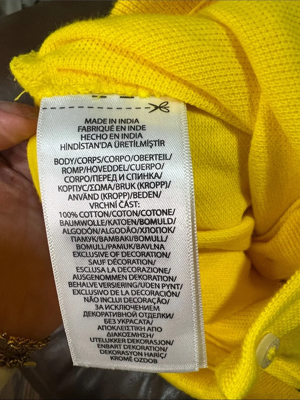 Ralph Lauren Bright Yellow Baby Polo Peplum Romper